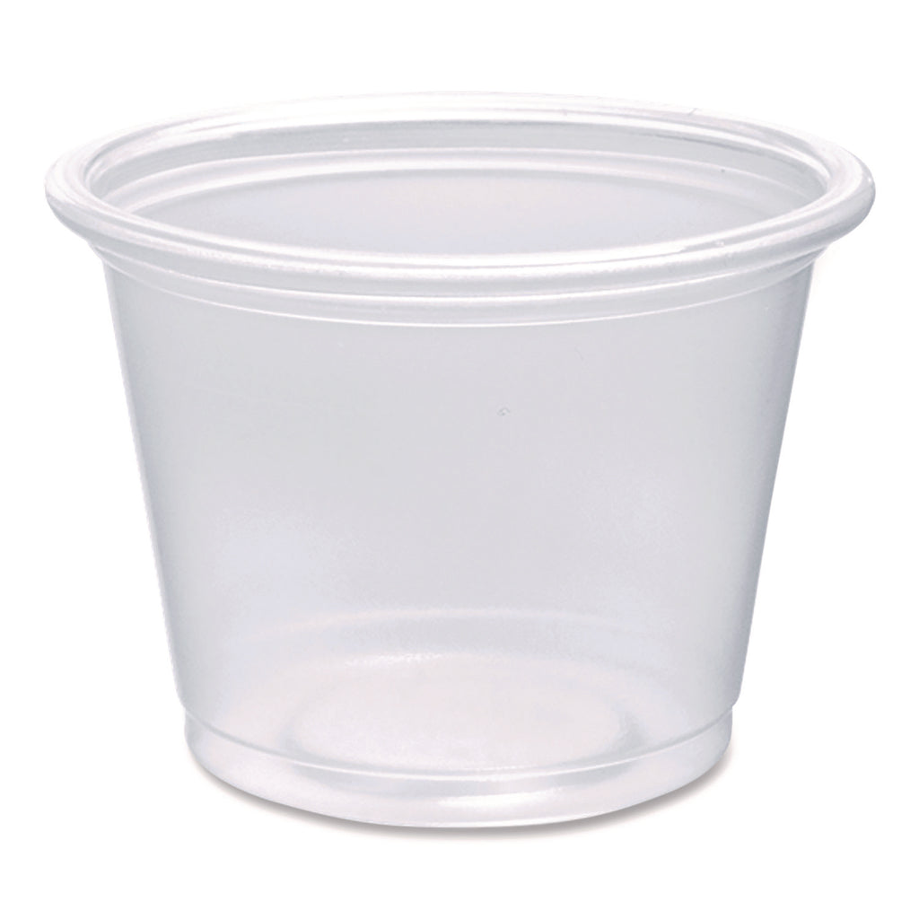 Conex Complements Portion/Medicine Cups, 5.5 oz, Translucent, 125/Bag, 20 Bags/Carton