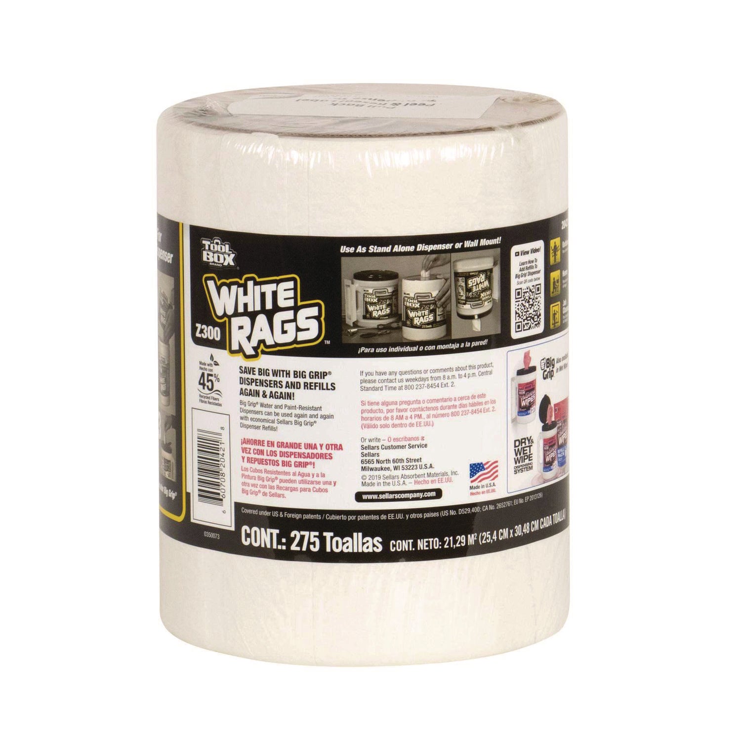 WIPER,TLBX BIG GRIP,REFLL