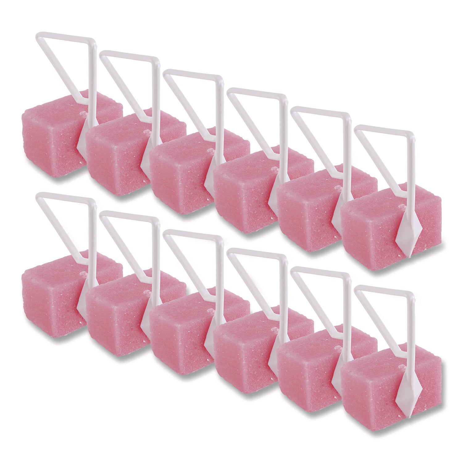 Toilet Bowl Para Deodorizer Block, Cherry Scent, 4 oz, Pink, 12/Box
