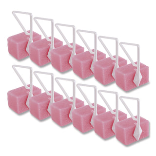 Toilet Bowl Para Deodorizer Block, Cherry Scent, 4 oz, Pink, 12/Box