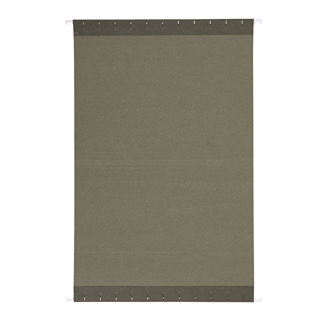 Hanging File Folders, Letter Size, 1/5-Cut Tabs, Standard Green, 25/Box - 4