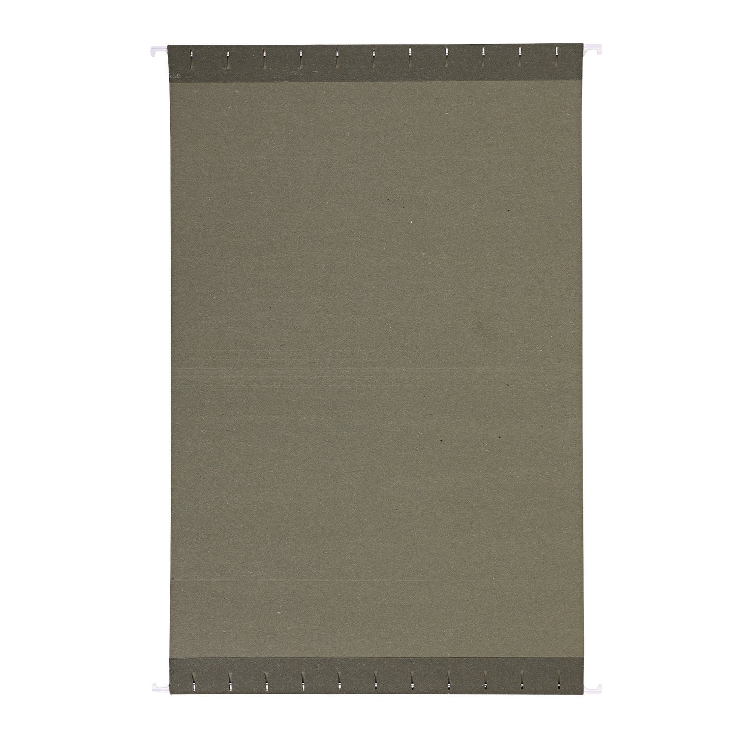 Hanging File Folders, Letter Size, 1/5-Cut Tabs, Standard Green, 25/Box - 4