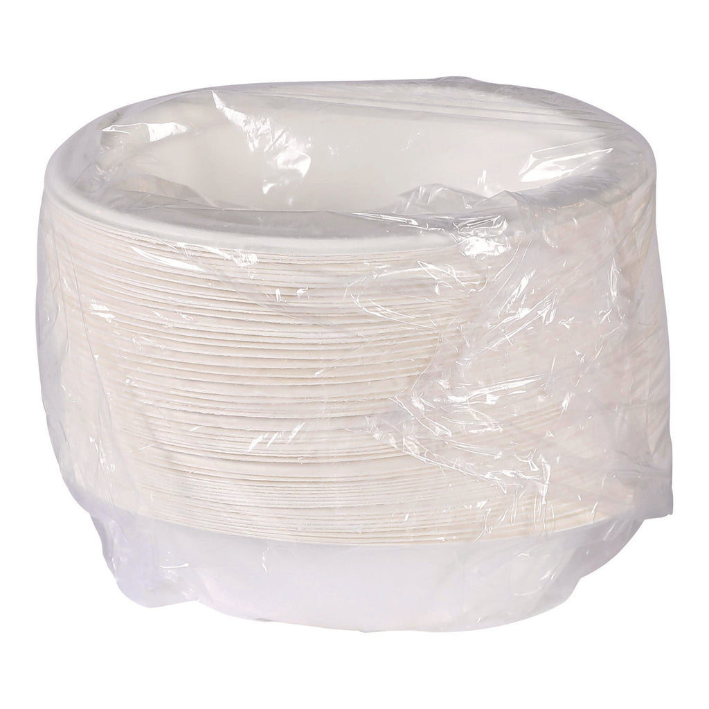 Renewable Sugarcane Bowls, 12 oz, Natural White, 50/Packs - 5