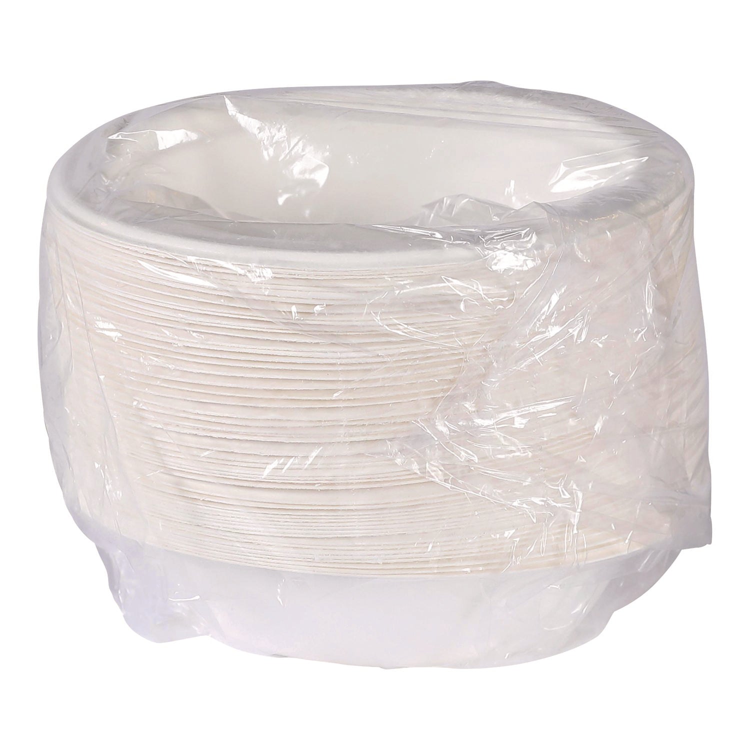 Renewable Sugarcane Bowls, 12 oz, Natural White, 50/Packs - 5