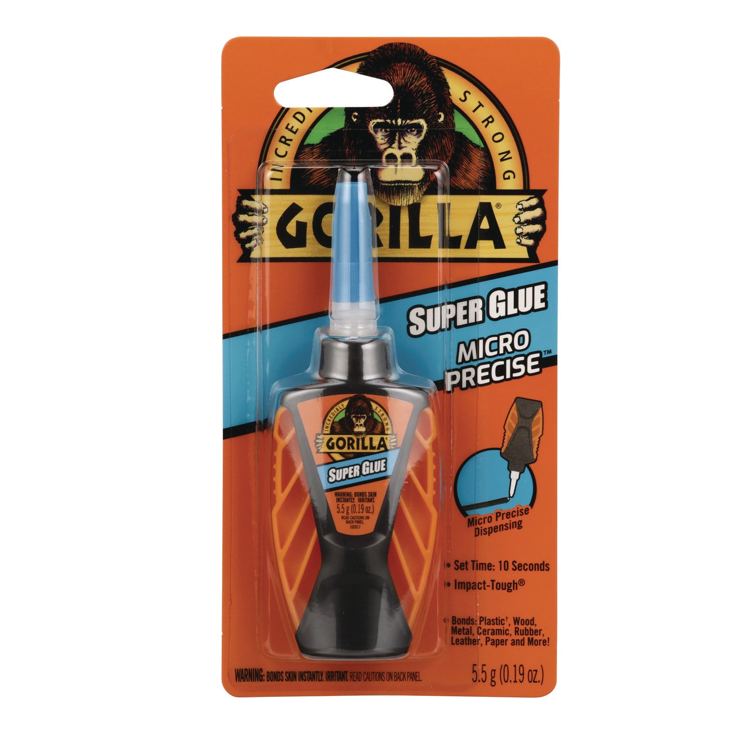 Super Glue Micro Precise, 0.18 oz, Dries Clear - 2