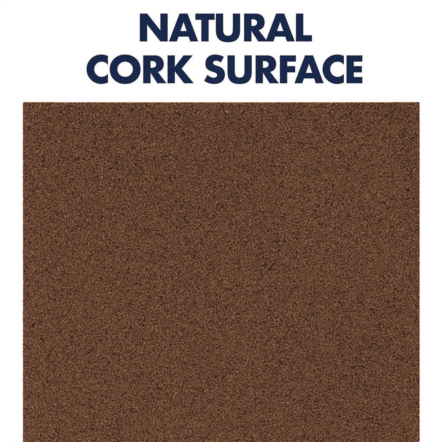 Cork Panel Bulletin Board, 12 x 12, Brown, 4 Panels/Pack - 3