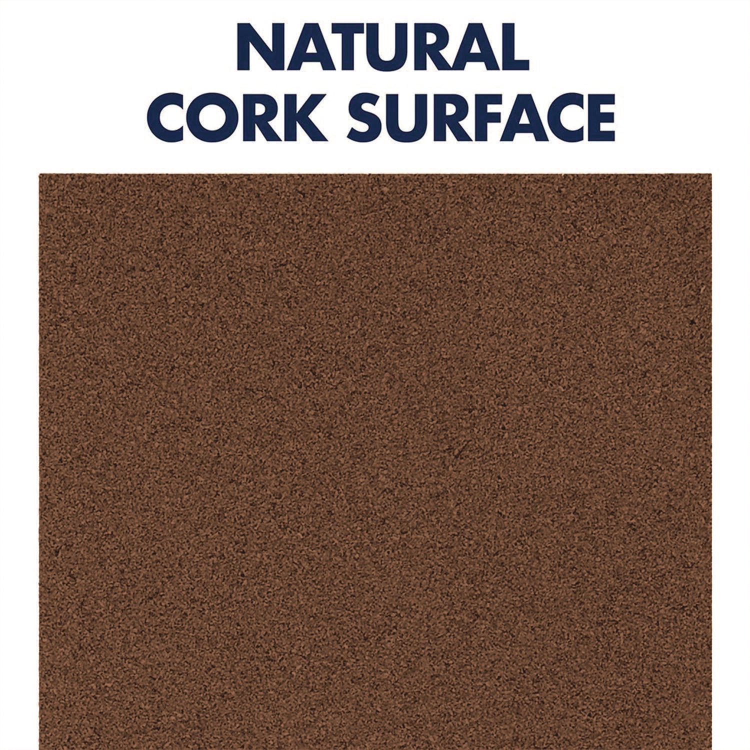 Cork Panel Bulletin Board, 12 x 12, Brown, 4 Panels/Pack
