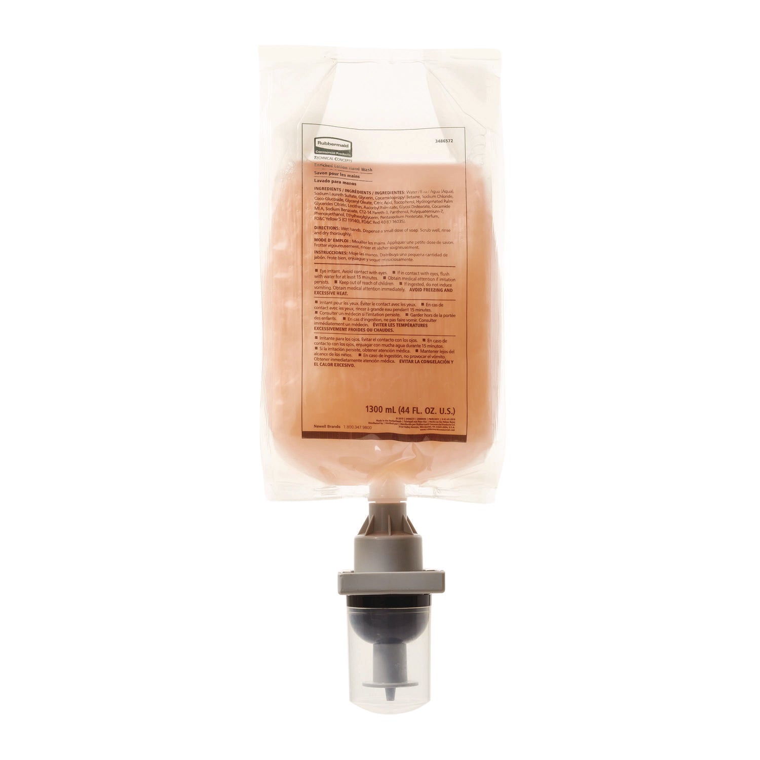 Lotion-Soap Refill, Pomegranate/Fig, 1,300 mL, 3/Carton