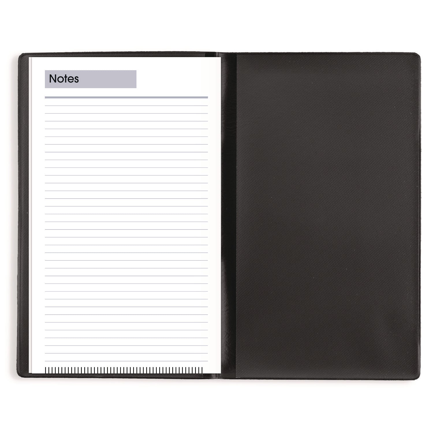 DayMinder Weekly Pocket Planner, 6 x 3.5, Black Cover, 12-Month (Jan to Dec): 2024 - 5