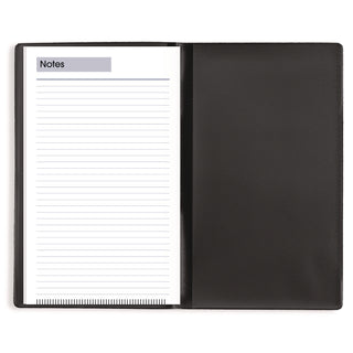 DayMinder Weekly Pocket Planner, 6 x 3.5, Black Cover, 12-Month (Jan to Dec): 2024