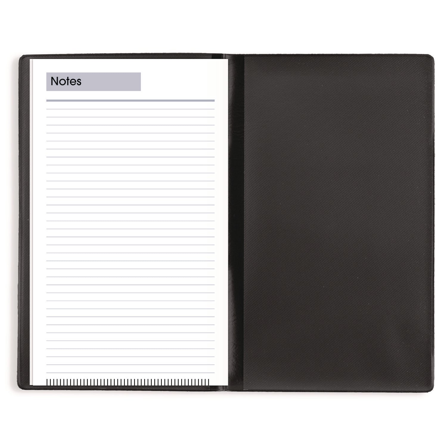 DayMinder Weekly Pocket Planner, 6 x 3.5, Black Cover, 12-Month (Jan to Dec): 2024