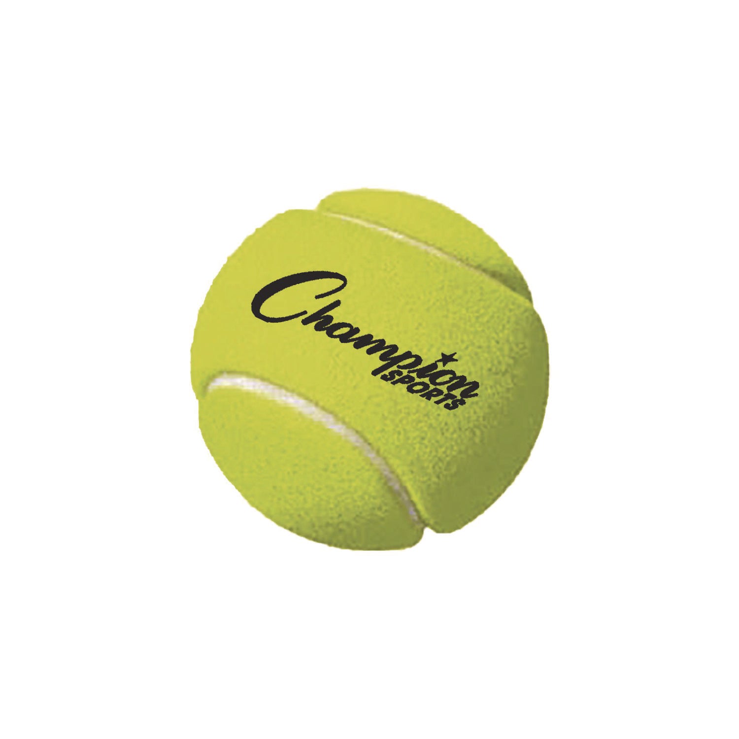 Tennis Balls, 2.5" Diameter, Yellow, 3/Pack - 7