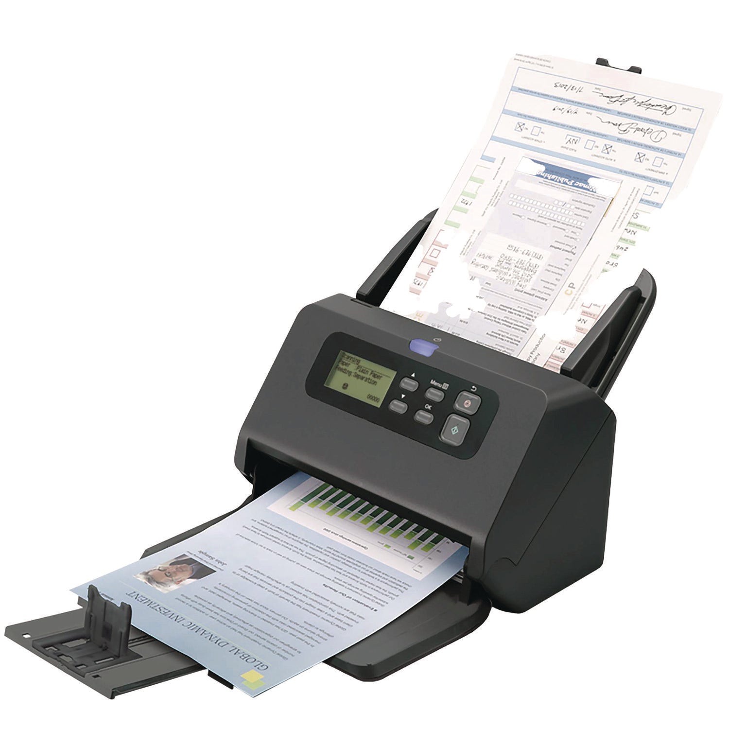 Canon imageFORMULA DR-M260 Sheetfed Scanner - 600 dpi Optical - 24-bit Color - 60 ppm (Mono) - 60 ppm (Color) - Duplex Scanning - USB