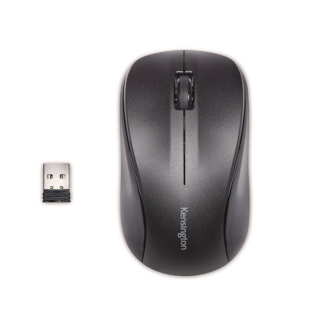 Wireless Mouse for Life, 2.4 GHz Frequency/30 ft Wireless Range, Left/Right Hand Use, Black - 4
