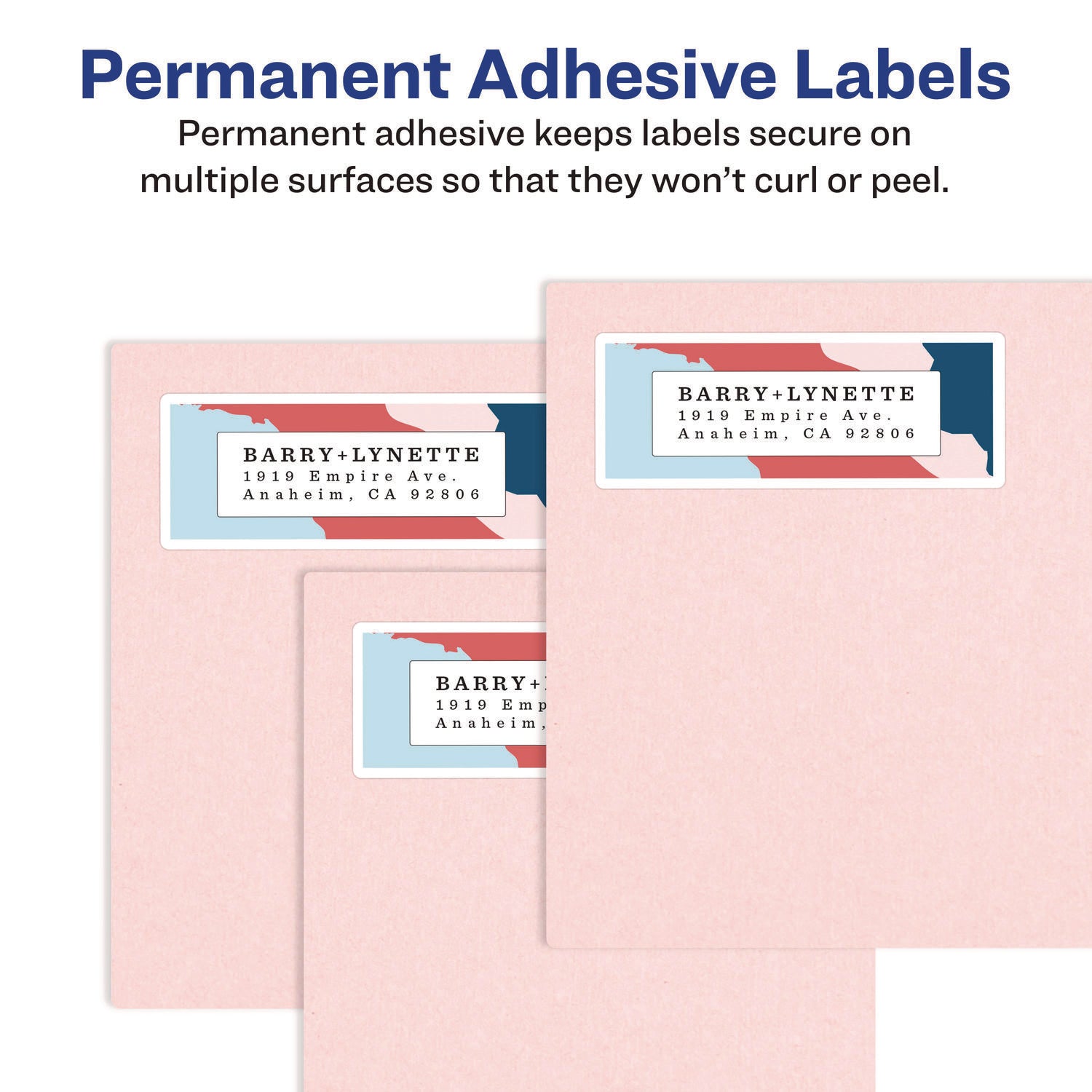 White Shipping Labels-Bulk Packs, Inkjet/Laser Printers, 2 x 4, White, 10/Sheet, 250 Sheets/Box