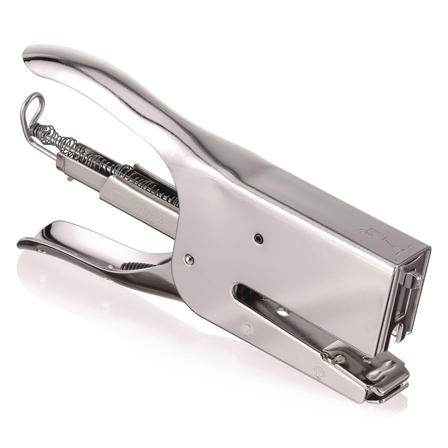 Classic K1 Plier Stapler, 50-Sheet Capacity, 0.25" to 0.31" Staples, 2" Throat, Chrome - 3