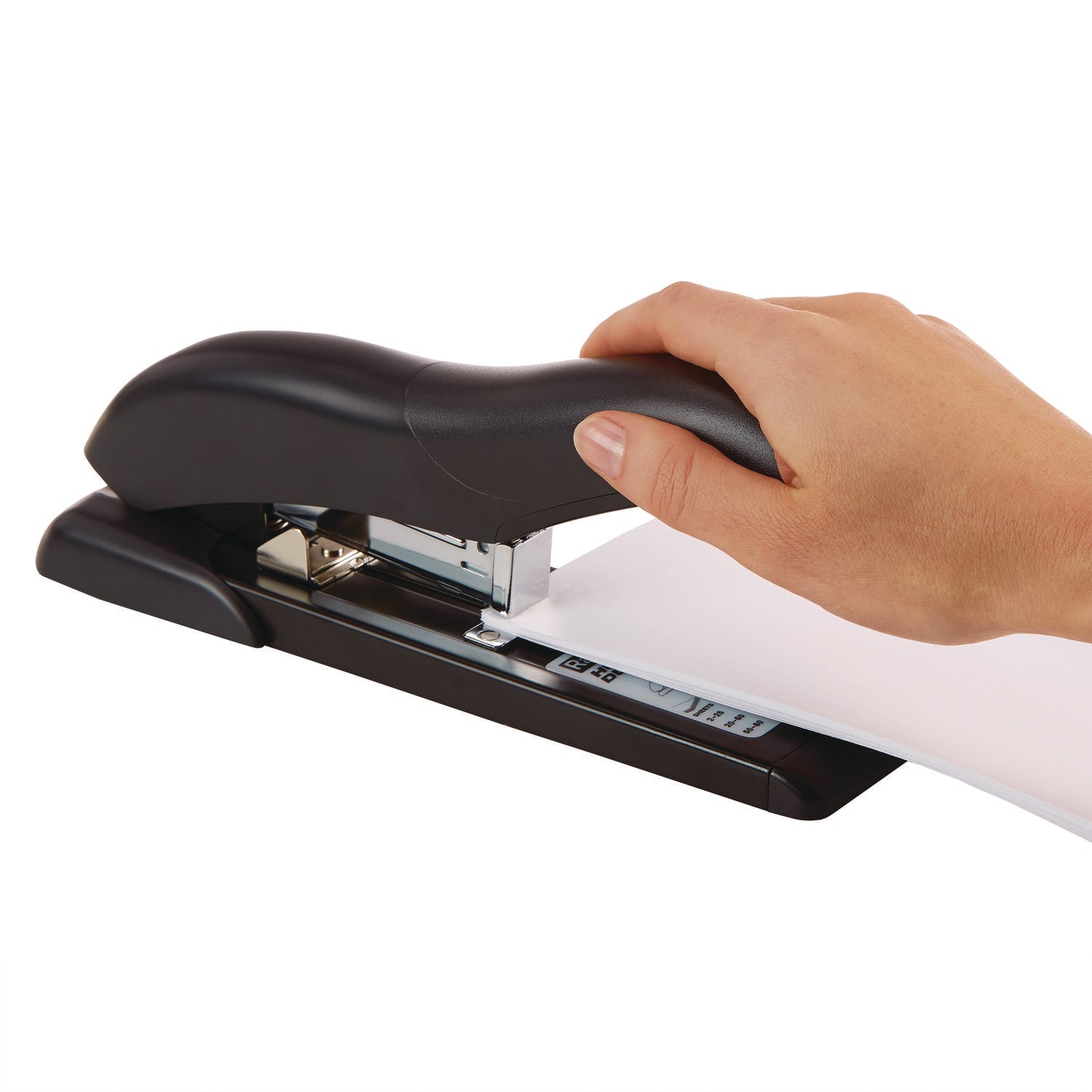 HD80 Personal Heavy Duty Stapler, 80-Sheet Capacity, Black - 5