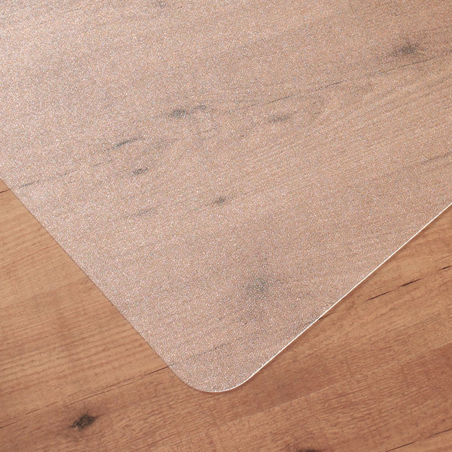 Ecotex Marlon BioPlus Rectangular Polycarbonate Chair Mat for Hard Floors, Rectangular, 45 x 53, Clear