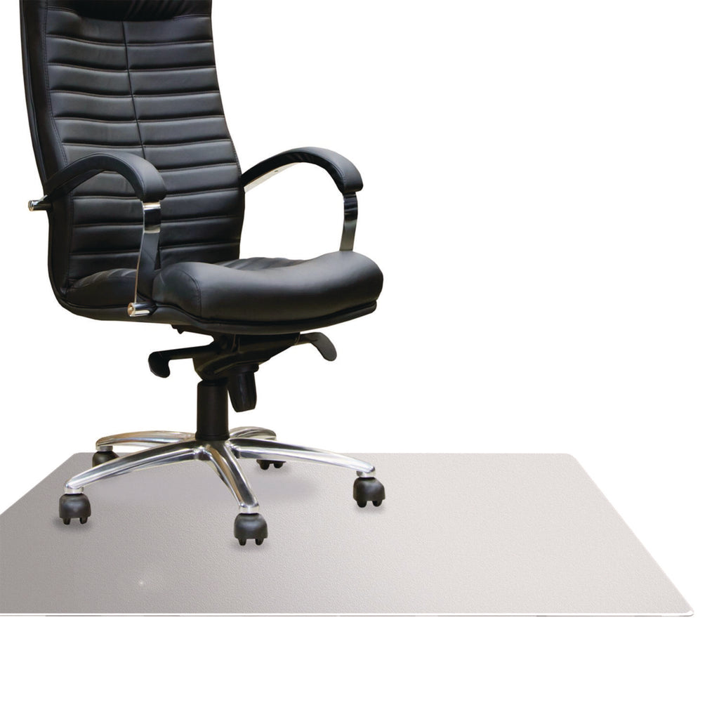 Cleartex MegaMat Heavy-Duty Polycarbonate Mat for Hard Floor/All Carpet, 46 x 53, Clear