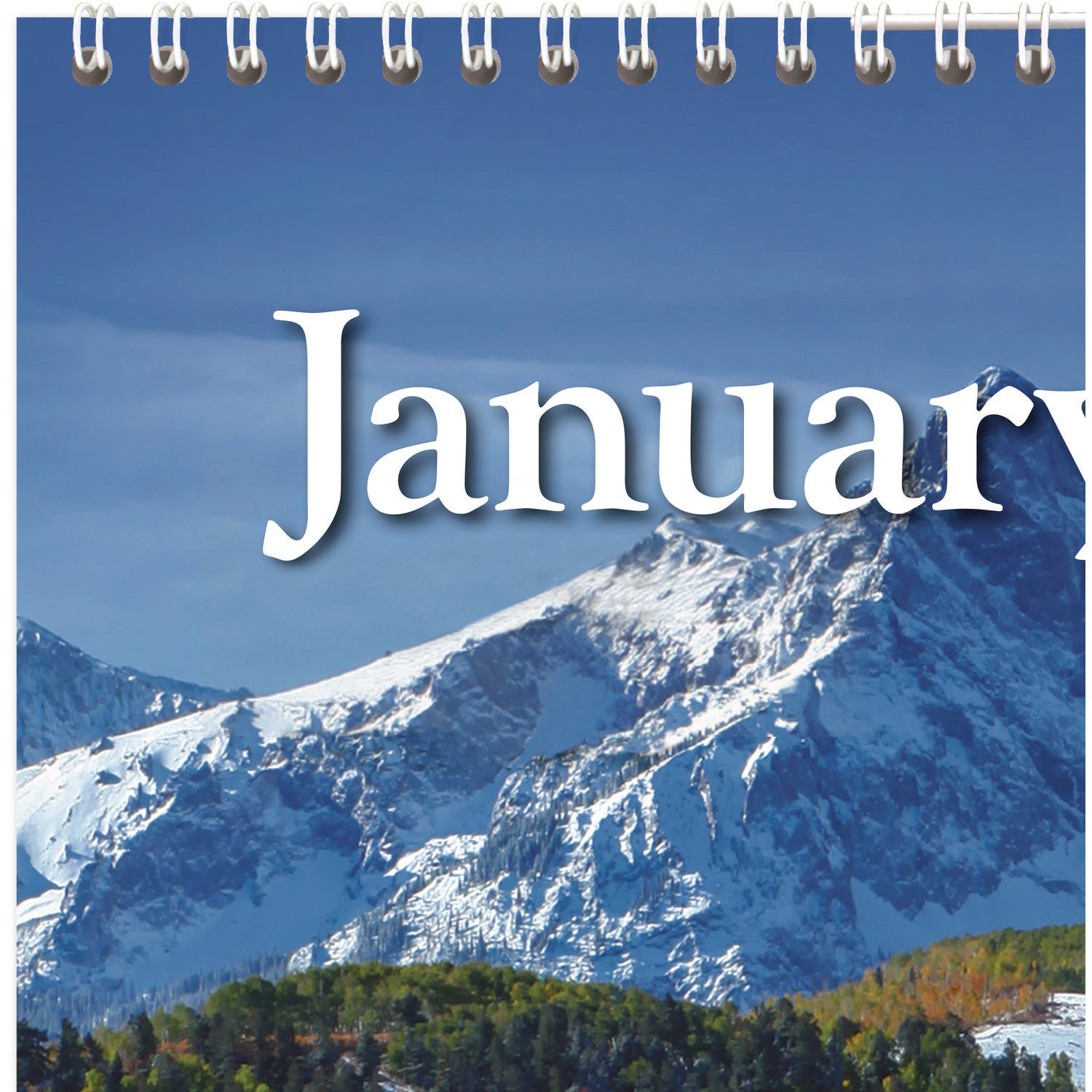 Scenic Monthly Wall Calendar, Scenic Landscape Photography, 15.5 x 22.75, White/Multicolor Sheets, 12-Month (Jan-Dec): 2024 - 5