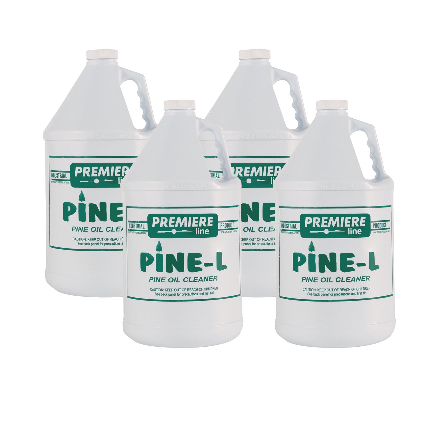 Premier Pine L Cleaner/Deodorizer, Pine Oil, 1 gal Bottle, 4/Carton - 1