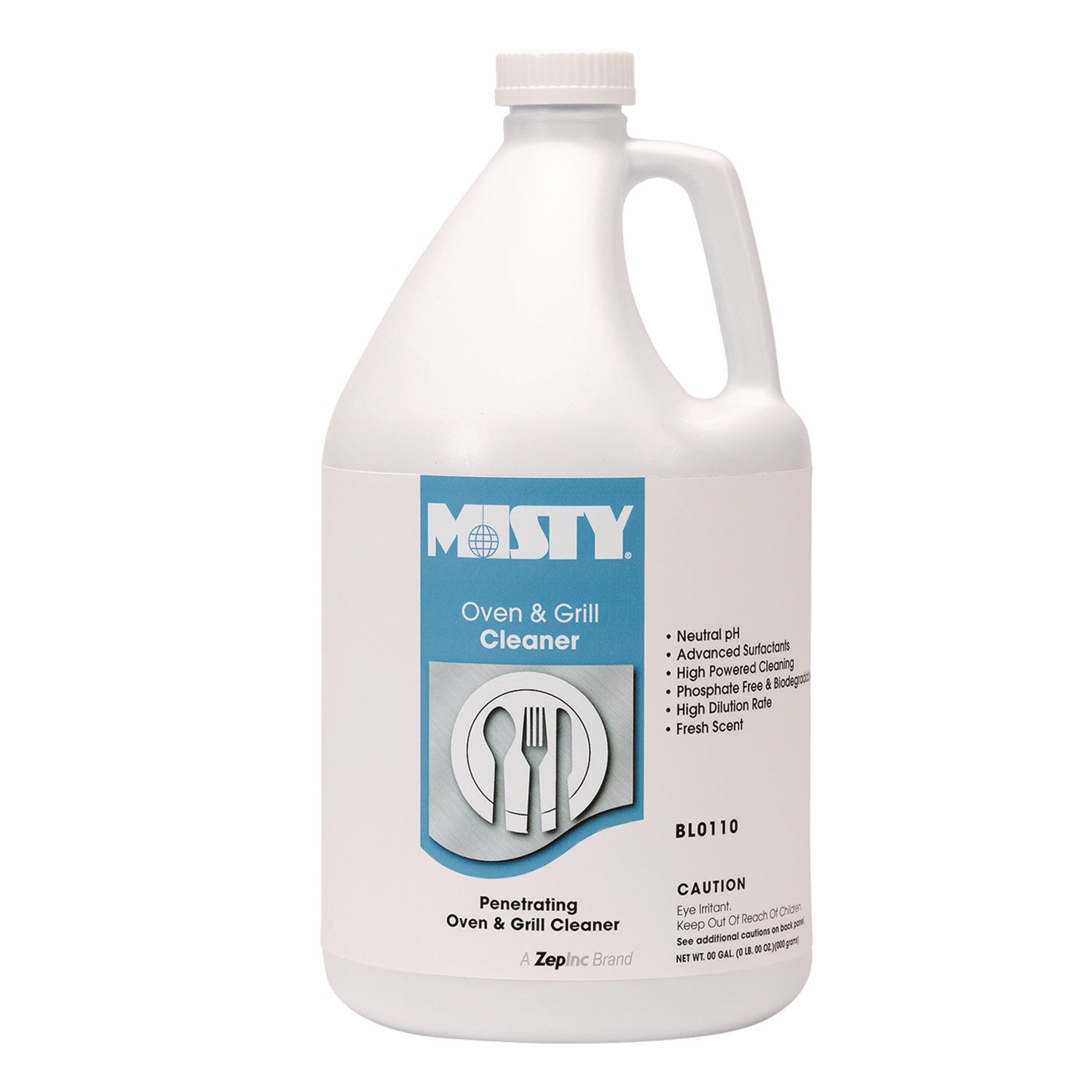 Heavy-Duty Oven and Grill Cleaner, 1 gal Bottle - 2