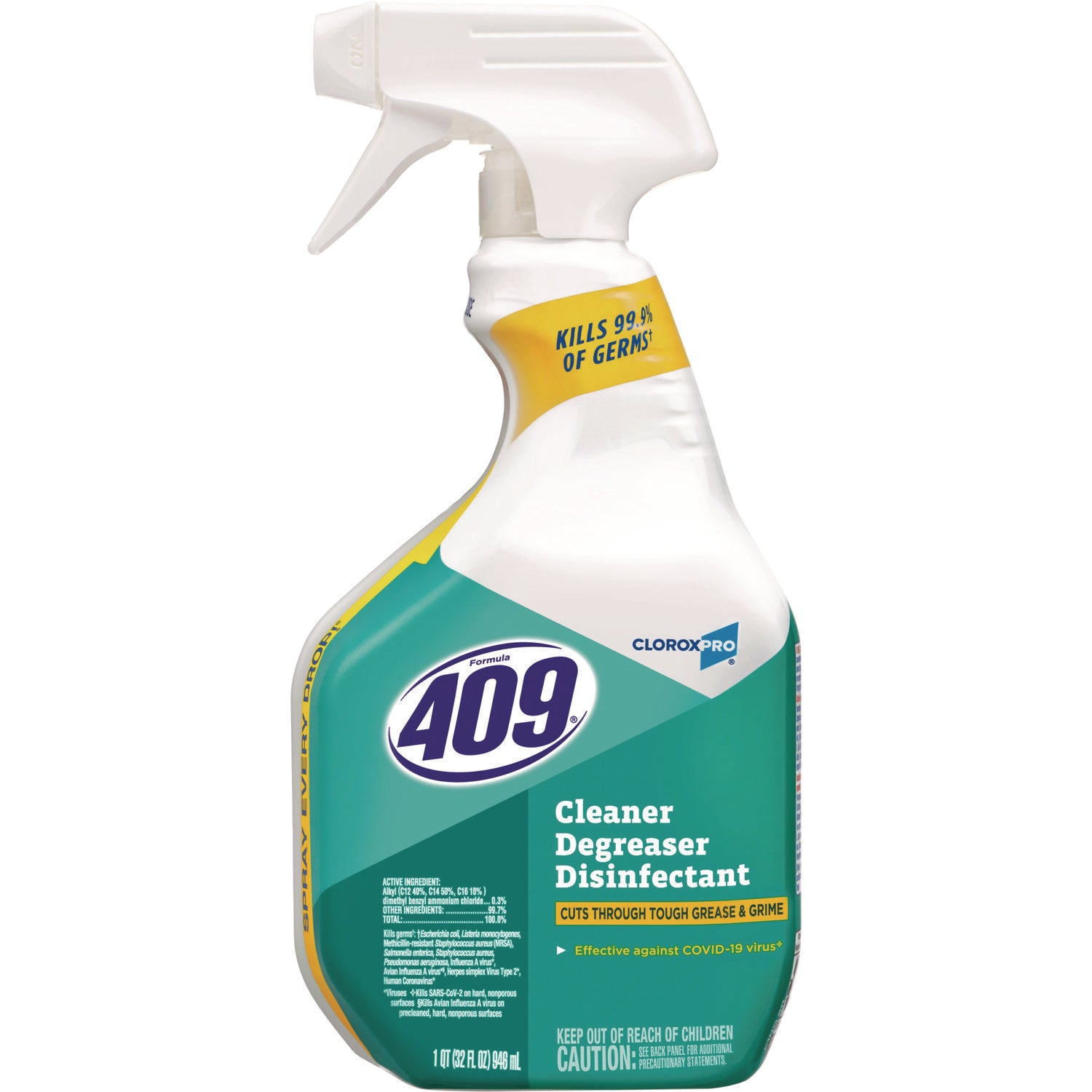 Cleaner Degreaser Disinfectant, 32 oz Spray - 1