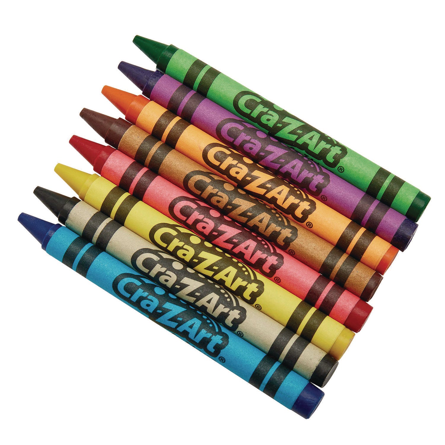 Crayons, 8 Assorted Colors, 8/Pack - 4
