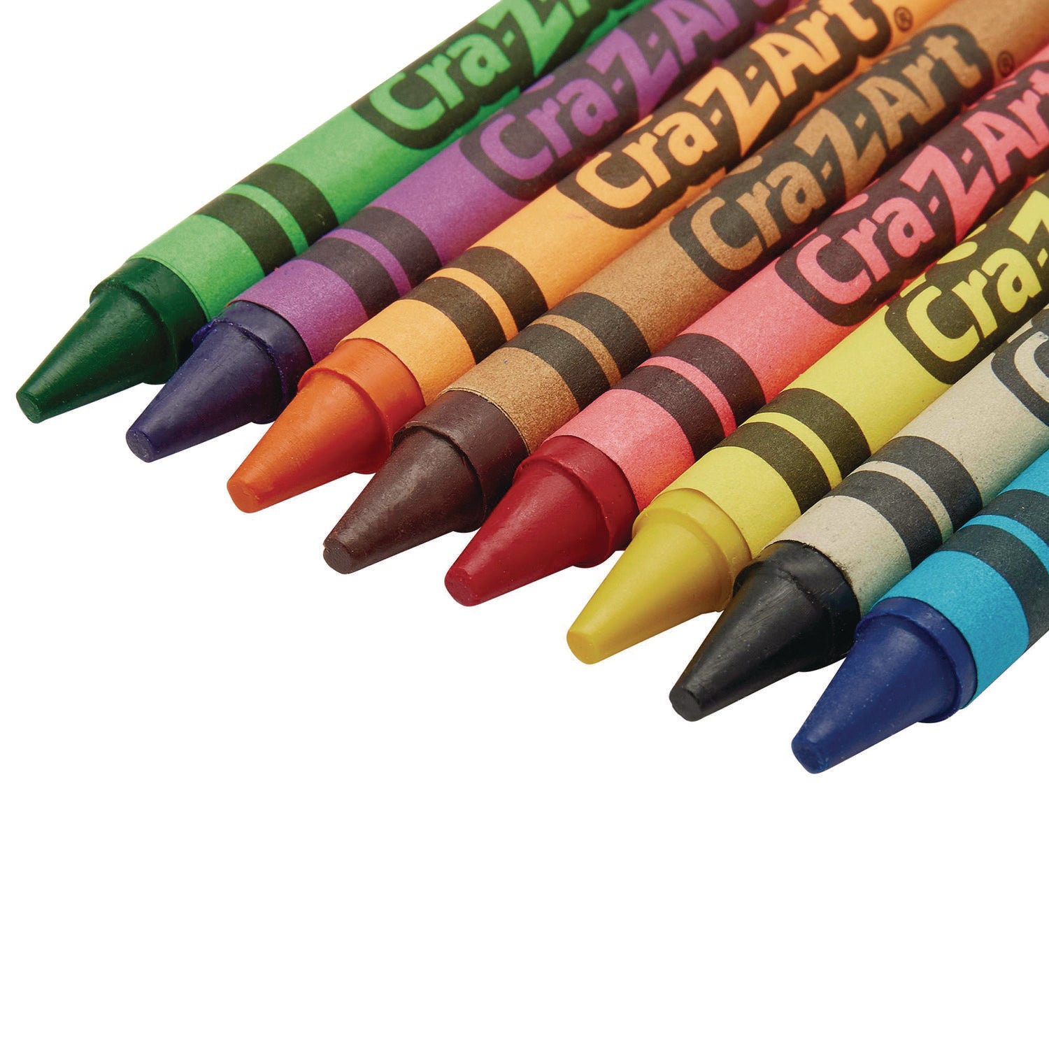 Crayons, 8 Assorted Colors, 8/Pack - 5