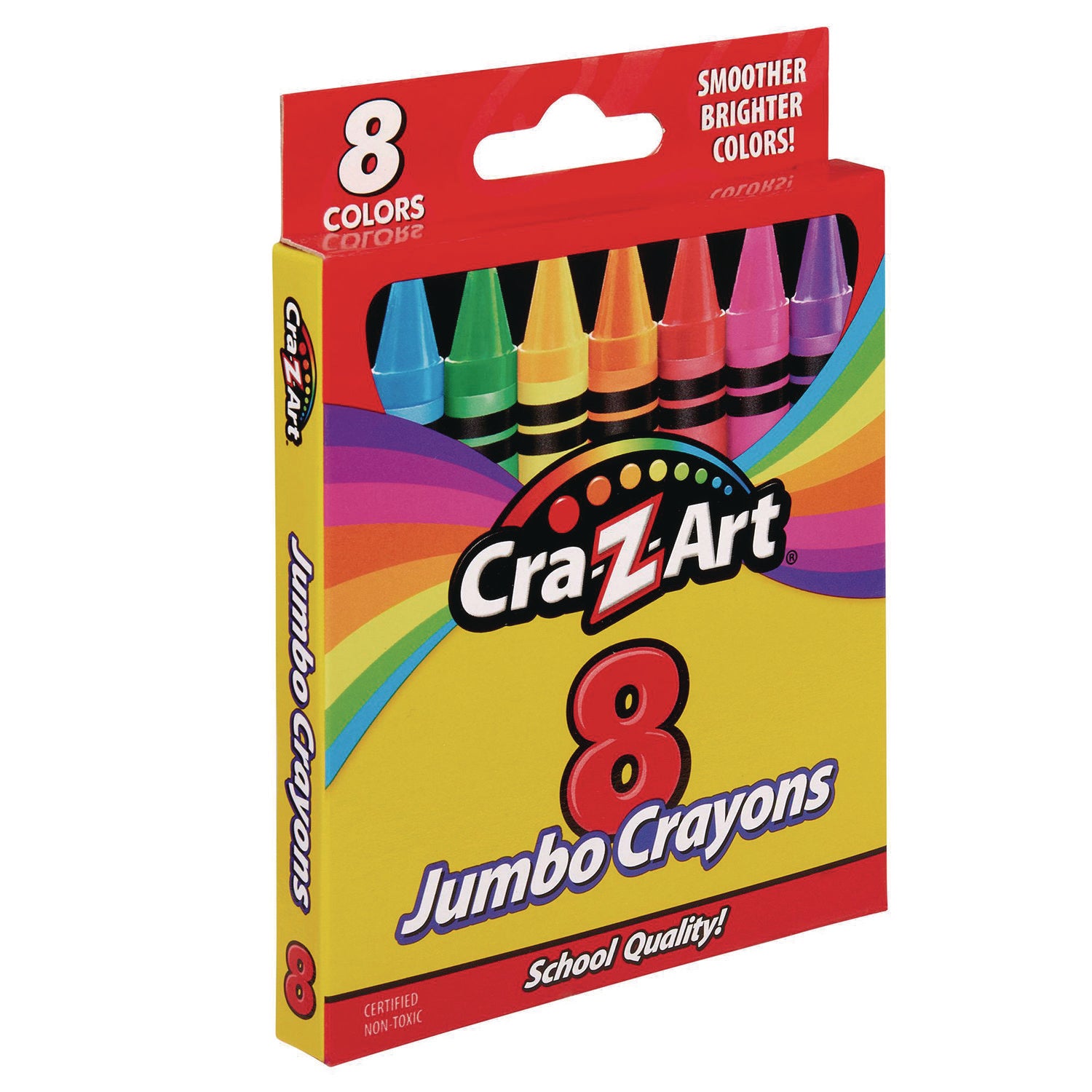 Jumbo Crayons, 8 Assorted Colors, 8/Pack - 3