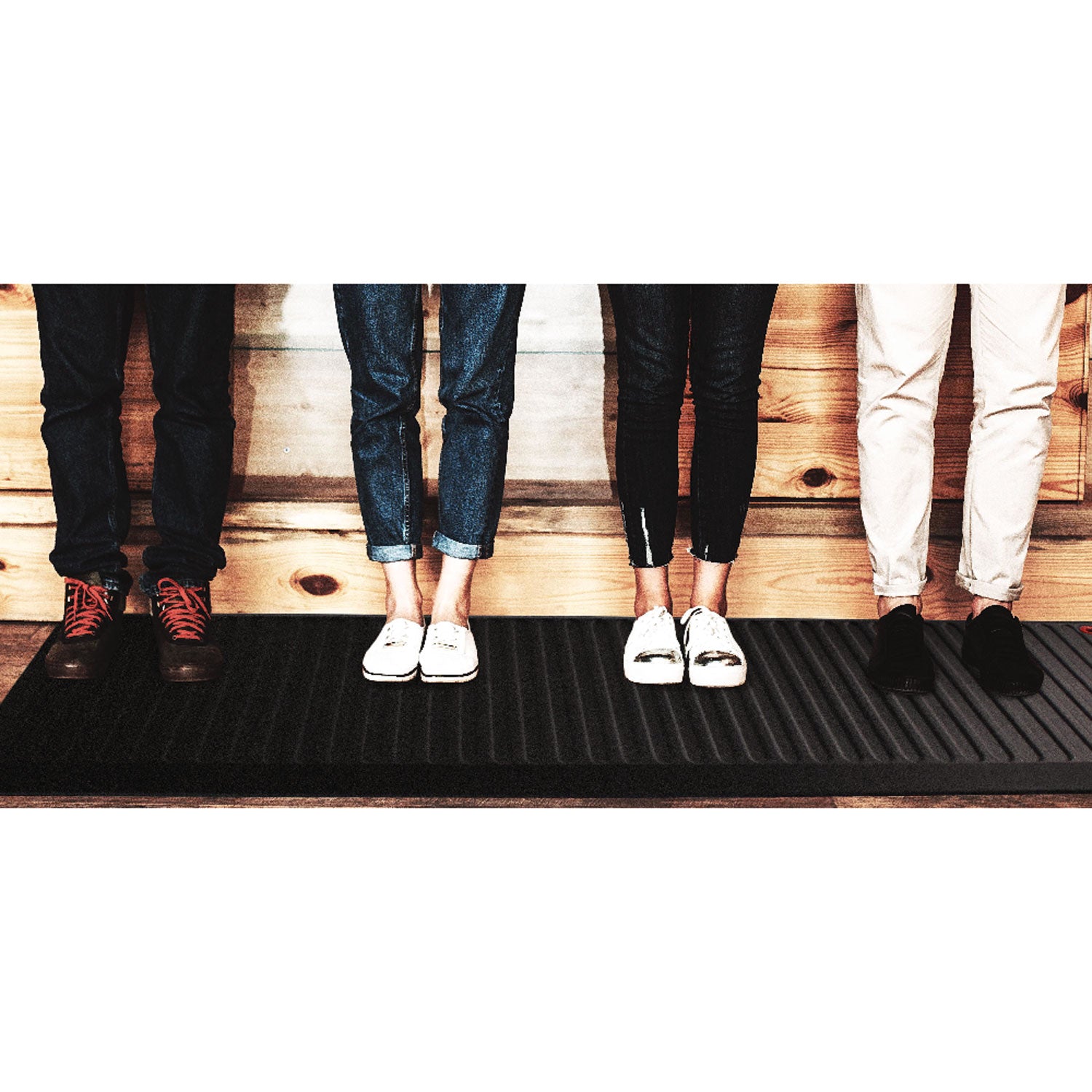 AFS-TEX 6000X Anti-Fatigue Mat, Rectangular, 23 x 67, Midnight Black - 2