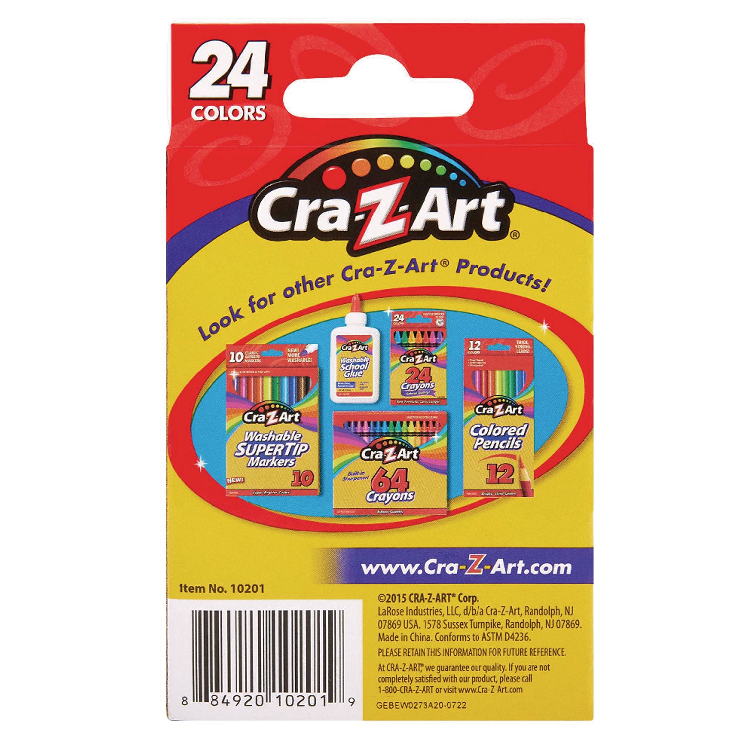 School Quality Crayon, Assorted Colors, 24/Box - 2