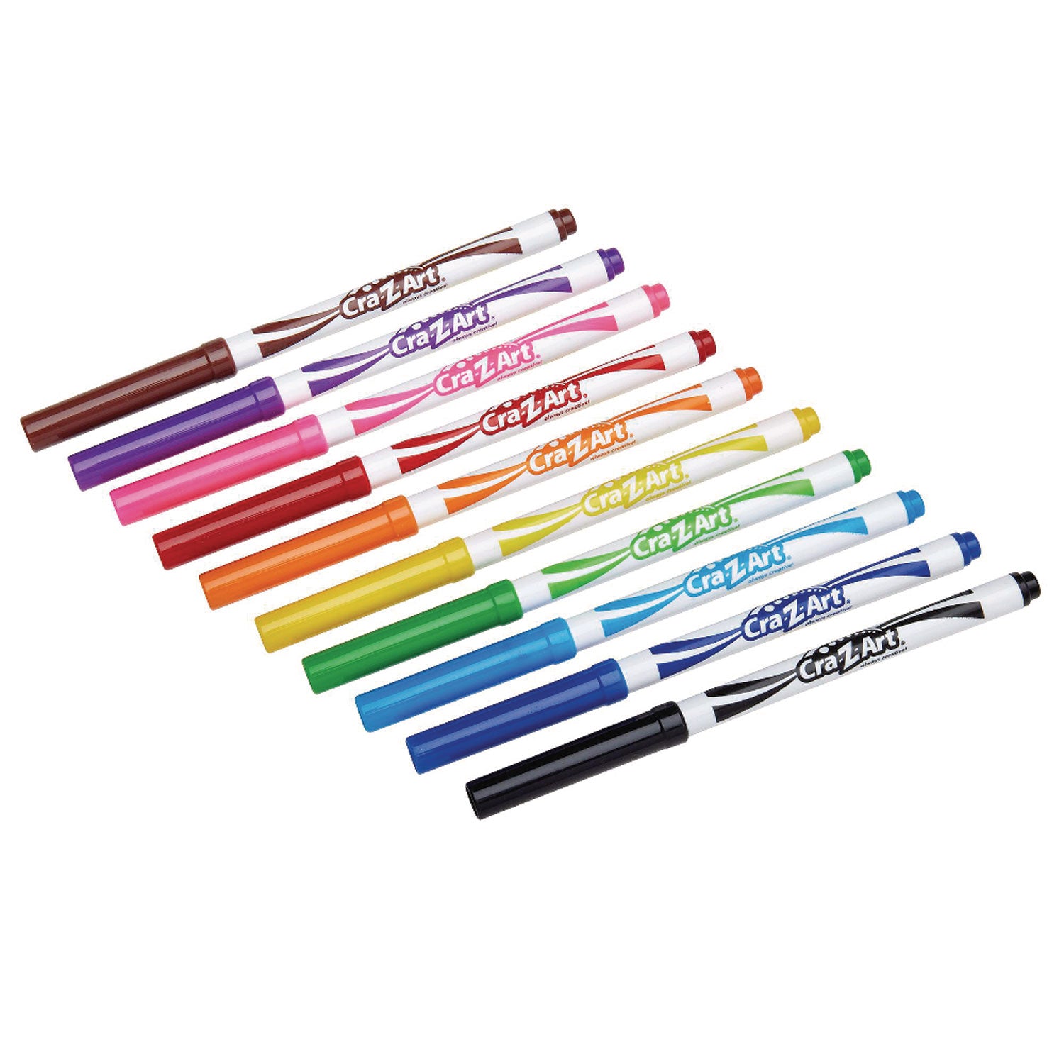 Washable SuperTip Markers, Fine/Broad Bullet Tips, Assorted Colors, 10/Set - 5