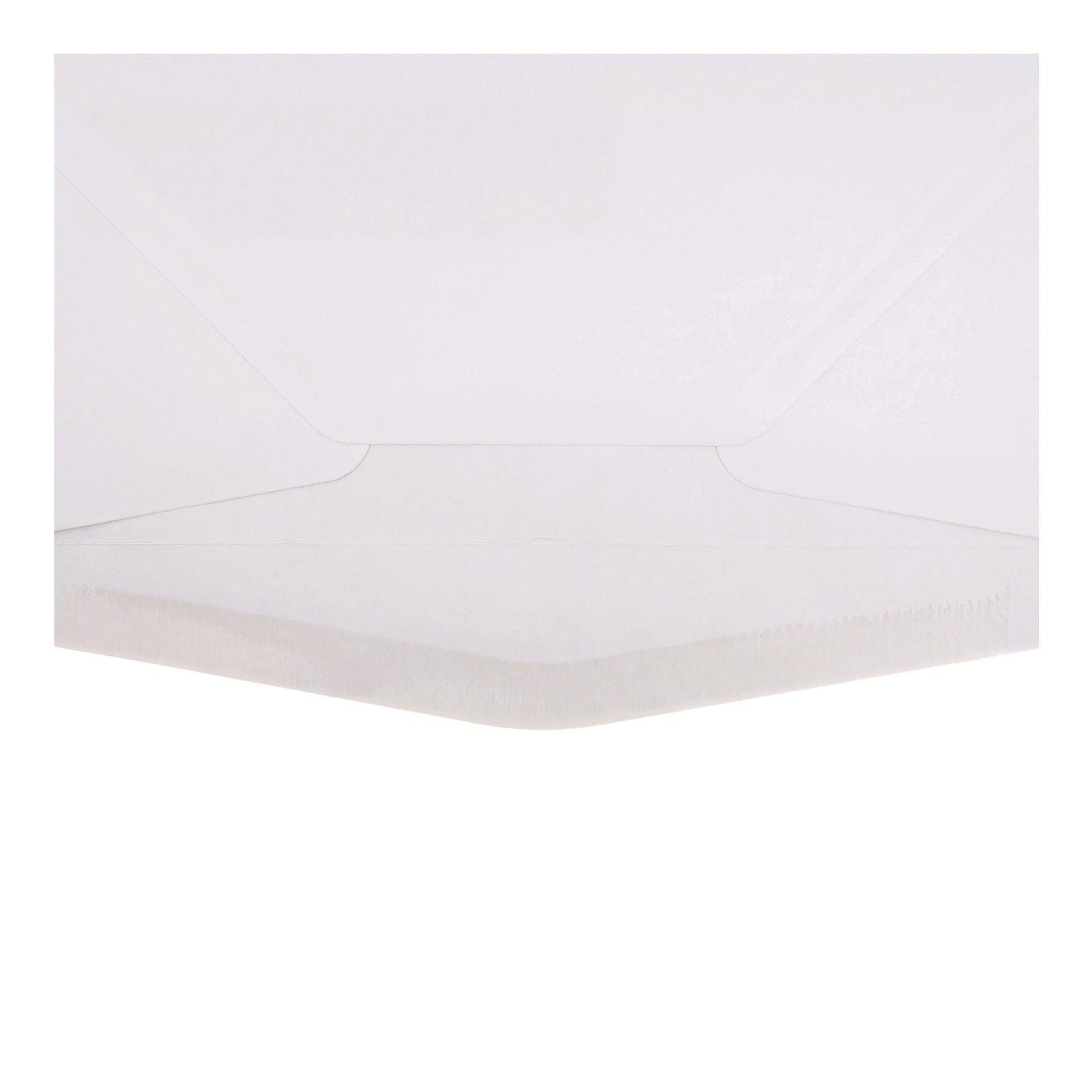 Open-Side Business Envelope, 1 Window, #10, Commercial Flap, Gummed Closure, 4.13 x 9.5, White, 500/Box - 8