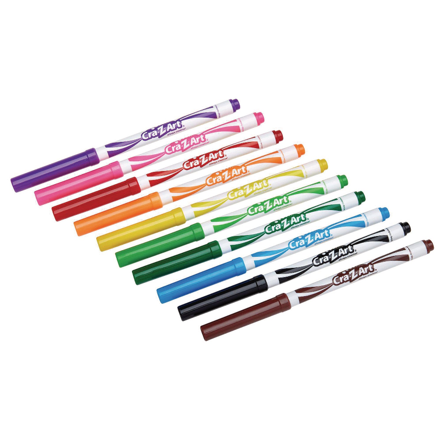 Super Washable Markers, Fine Bullet Tip, Assorted Colors, 10/Set - 4
