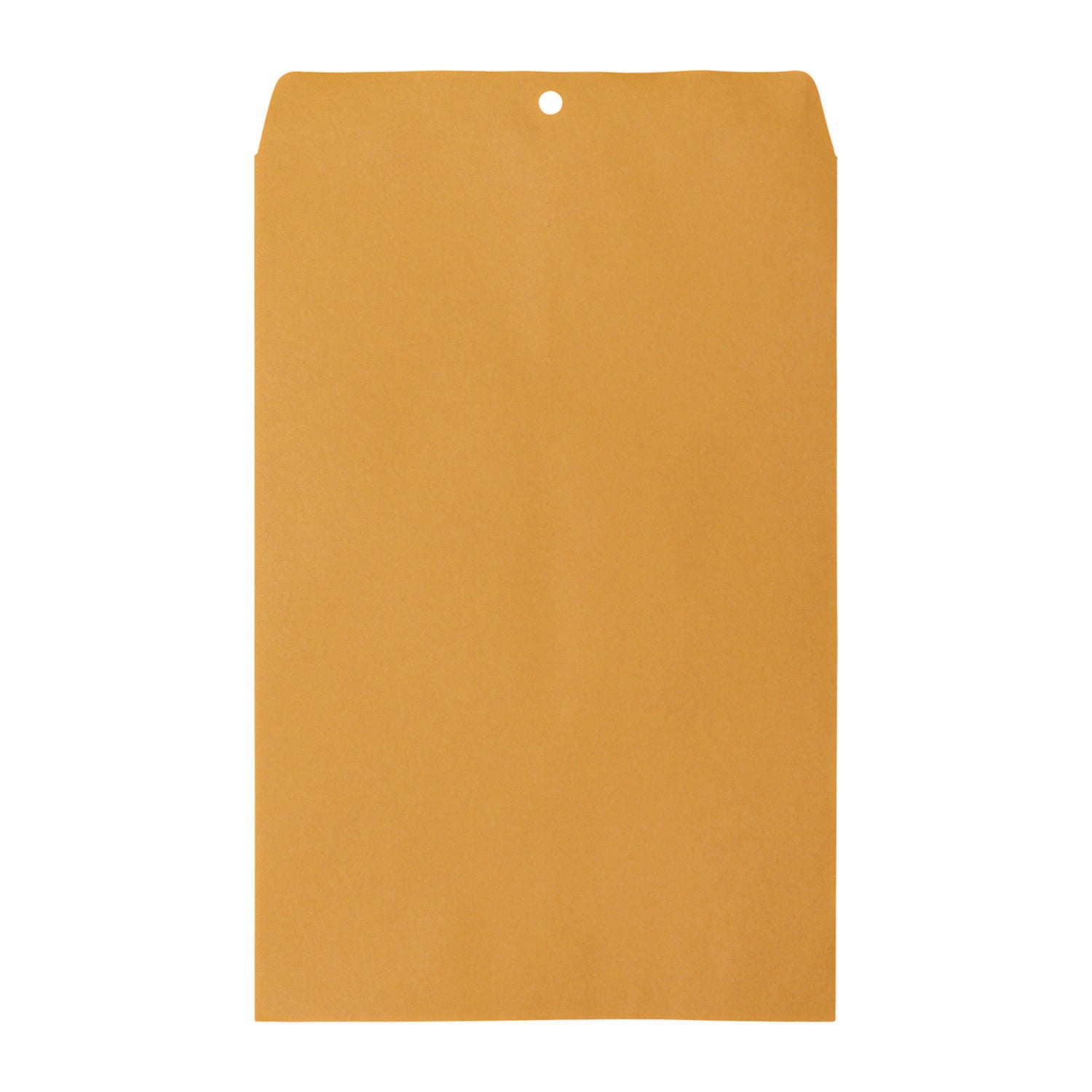 Kraft Clasp Envelope, #98, Square Flap, Clasp/Gummed Closure, 10 x 15, Brown Kraft, 100/Box - 2