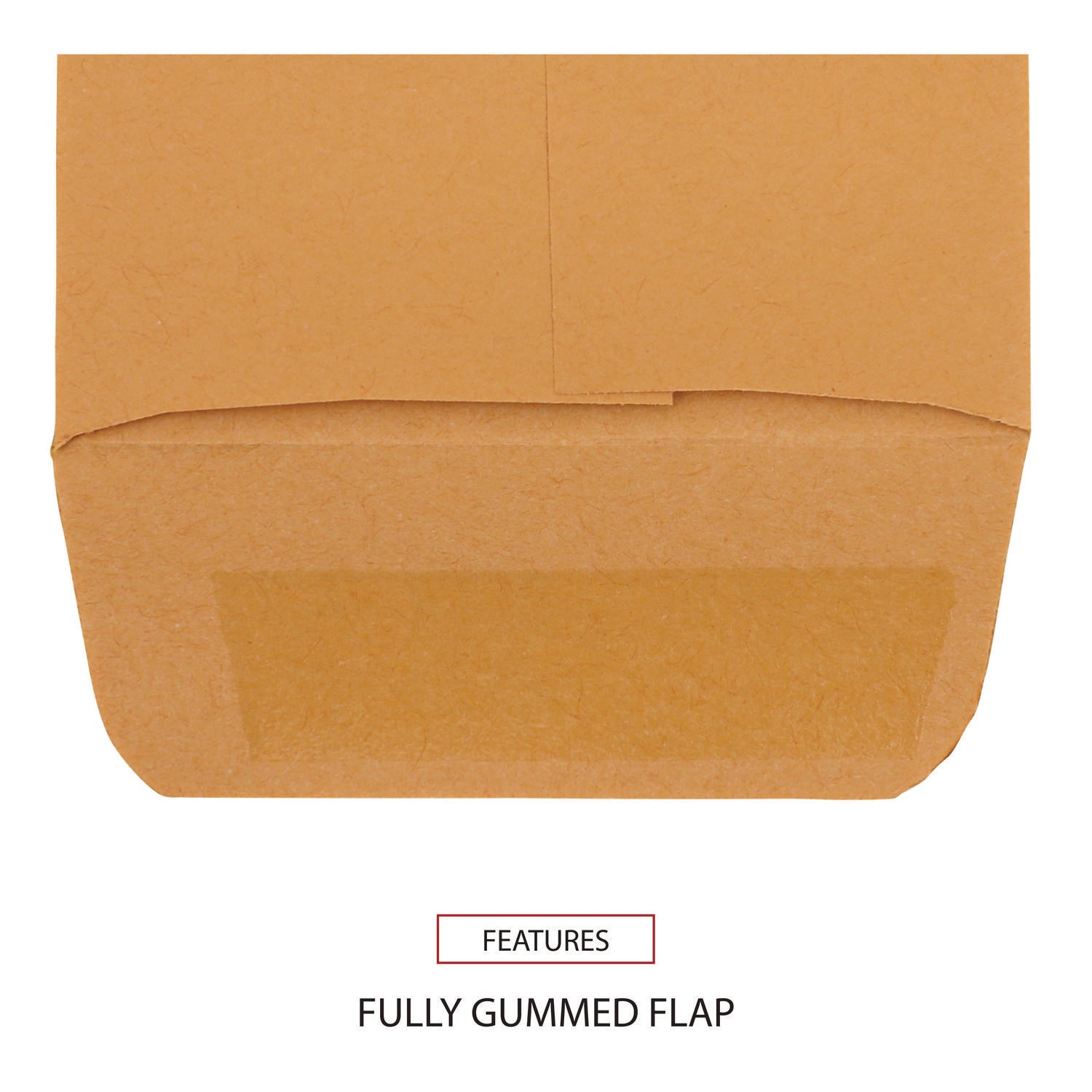 Kraft Coin Envelope, #5 1/2, Round Flap, Gummed Closure, 3.13 x 5.5, Light Brown Kraft, 500/Box - 6