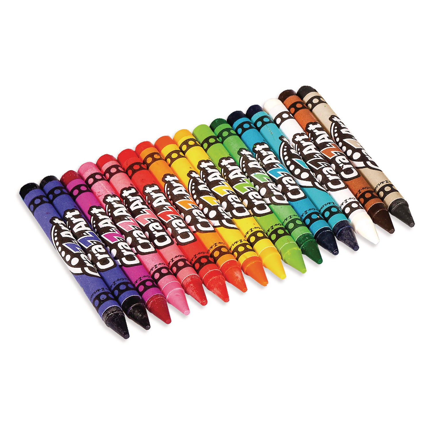 Crayons, 16 Assorted Colors, 16/Set - 4