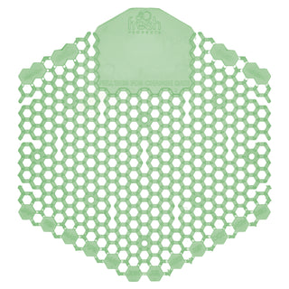 Wave 3D Urinal Deodorizer Screen, Cucumber Melon Scent, Green, 10/Box