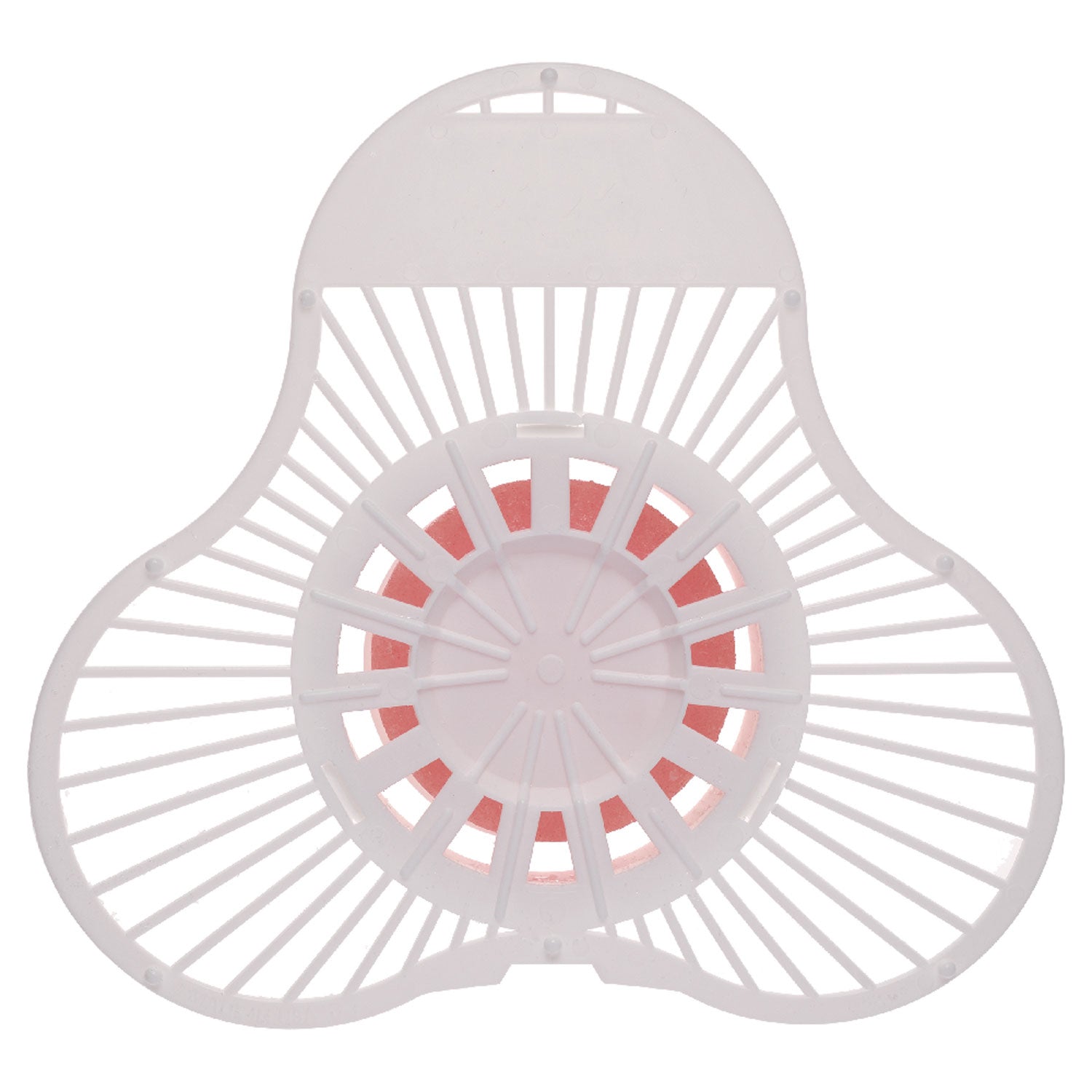 Para Urinal Screen w/Deodorizer Block, Cherry Scent, 4 oz, Dozen
