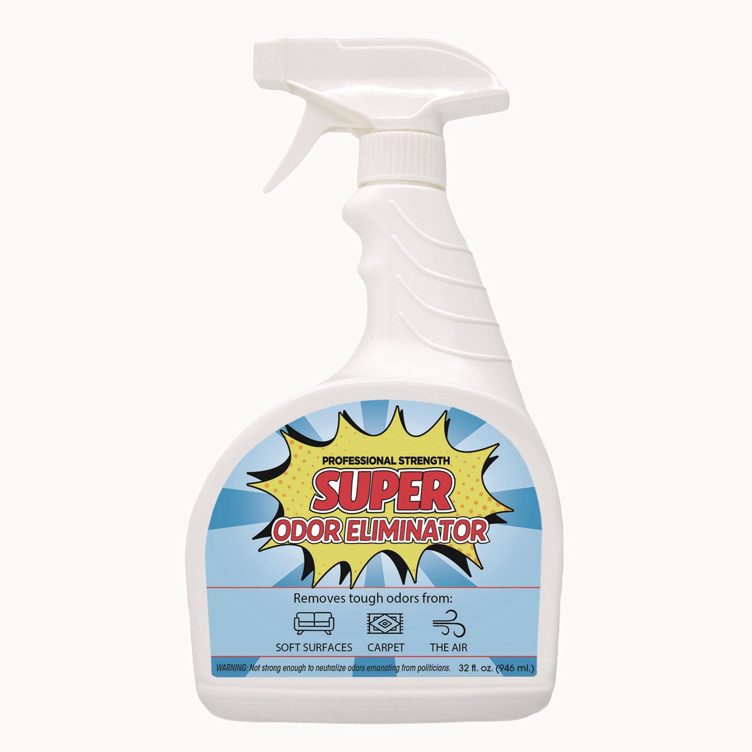 Super Odor Eliminator, 32 oz Spray Bottle, 6/Carton - 2