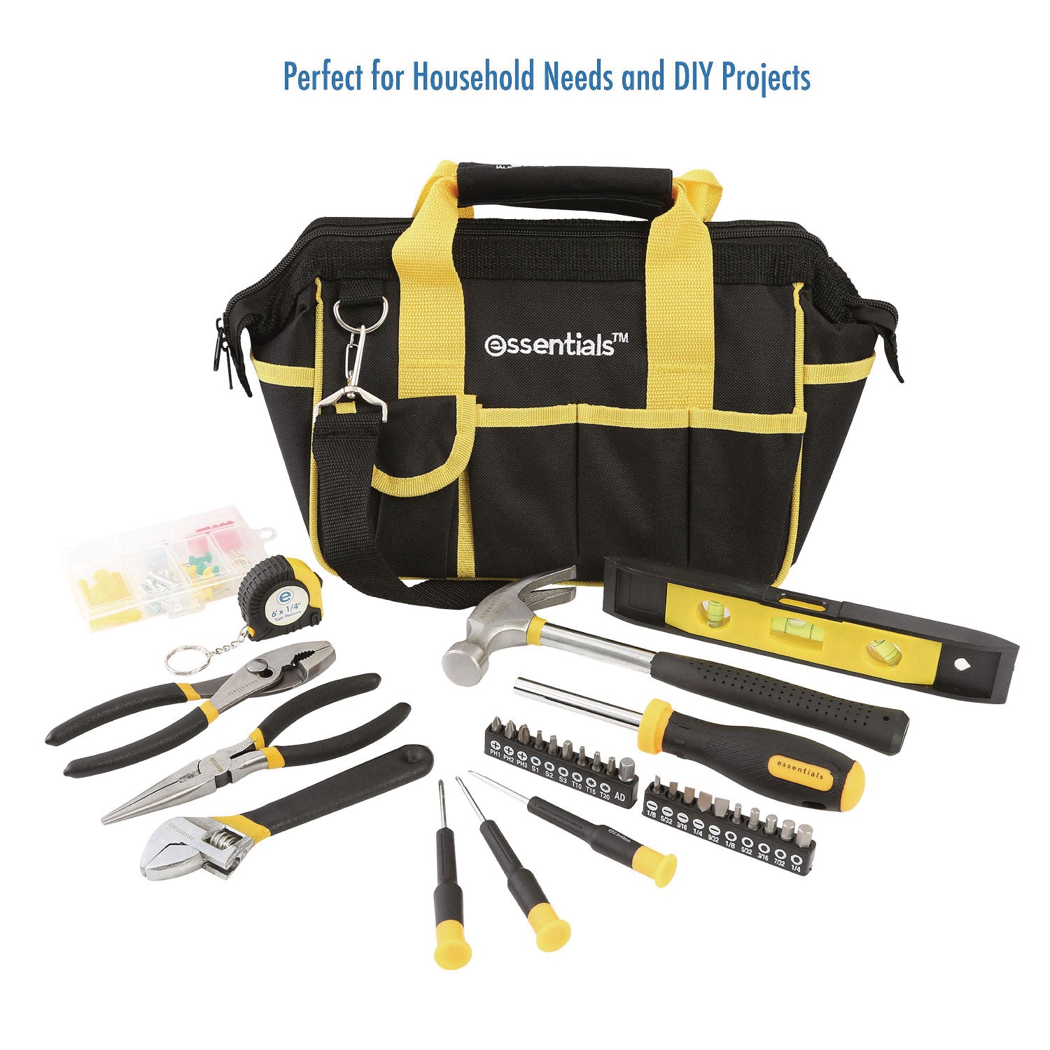 32-Piece Expanded Tool Kit with Bag - 8