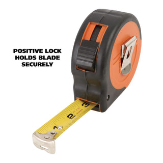 ExtraMark Power Tape, 1" x 25 ft, Steel, Yellow/Black
