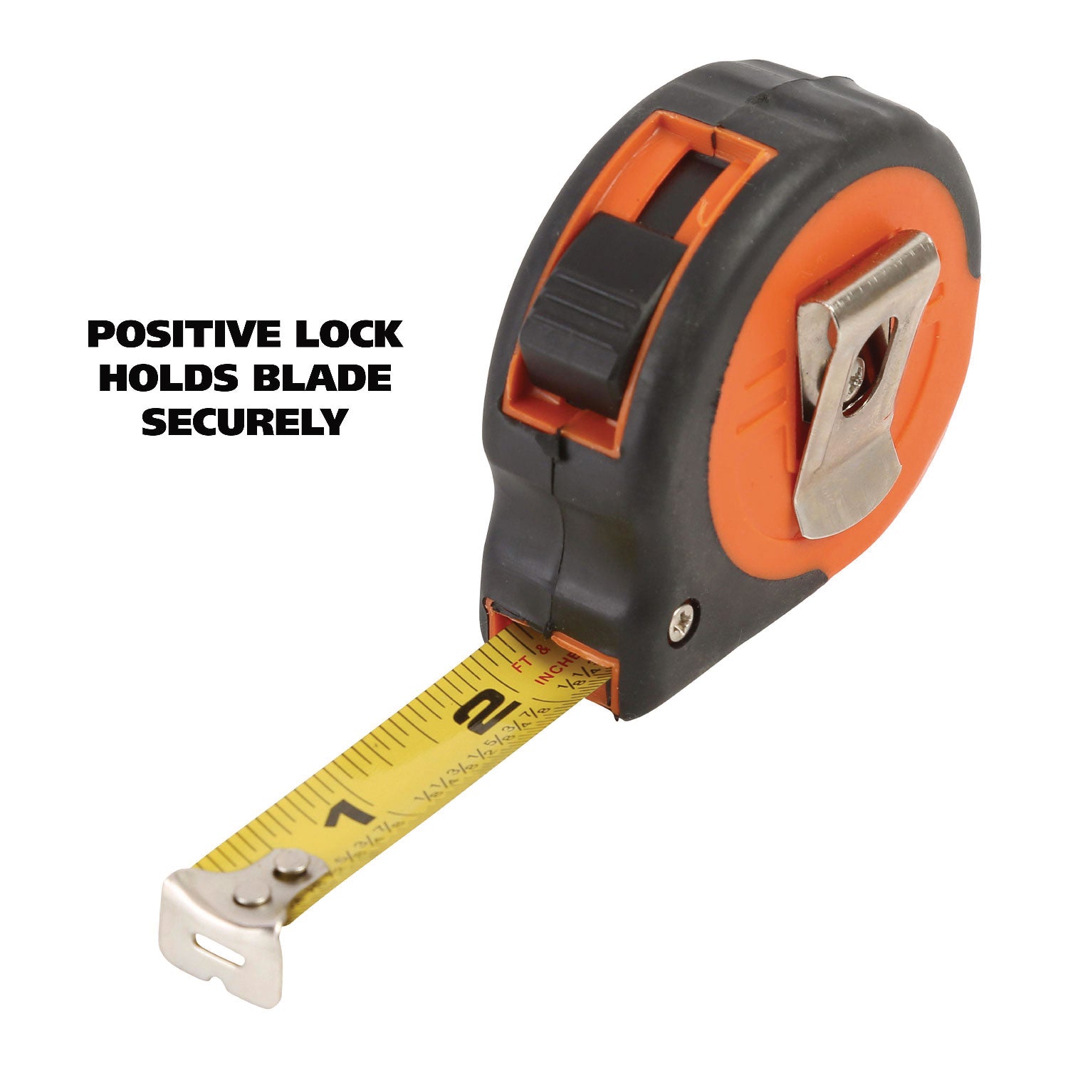 ExtraMark Power Tape, 0.63" x 12 ft, Steel, Yellow/Black - 5