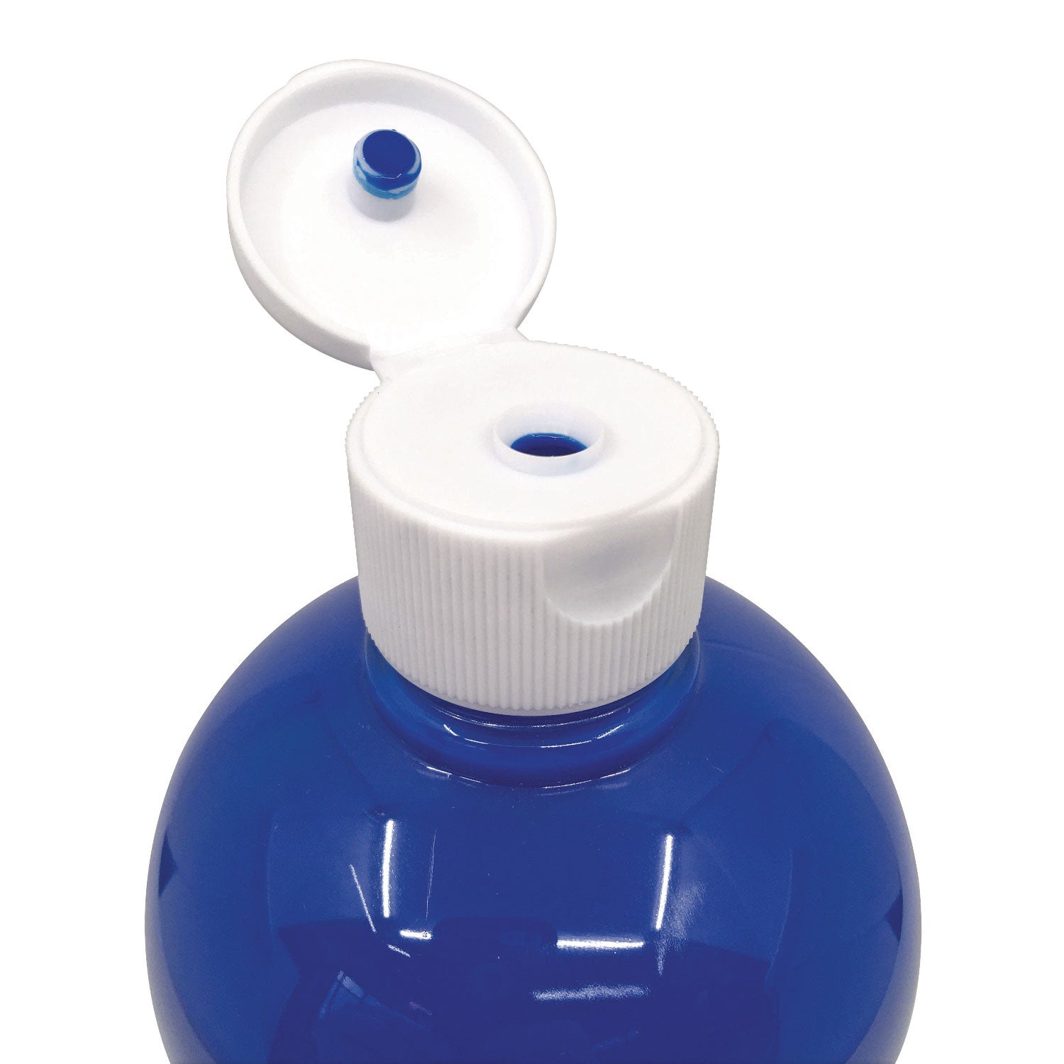 Washable Tempera Paint, Blue, 32 oz Bottle - 4