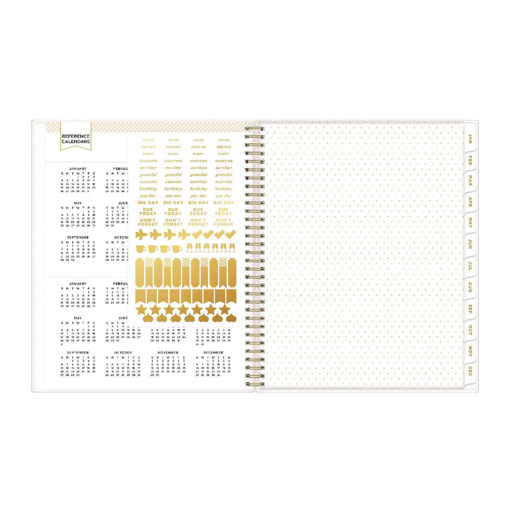 Day Designer Coming Up Roses Create-Your-Own Cover Weekly/Monthly Planner, 11 x 8.5, Blush/Cream Cover,12-Month(Jan-Dec):2024