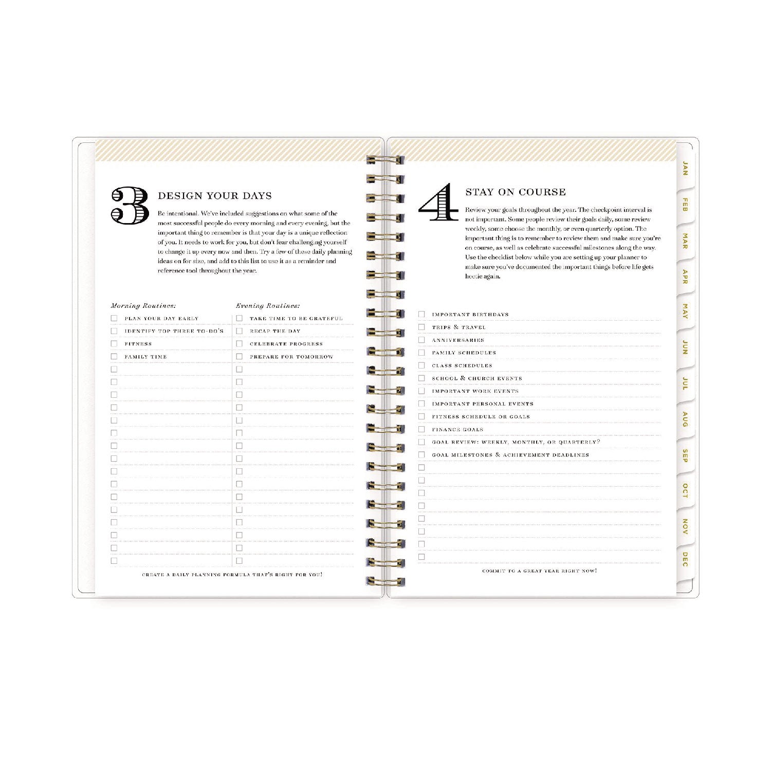 Day Designer Tile Weekly/Monthly Planner, Tile Artwork, 8 x 5, Blue/White Cover, 12-Month (Jan to Dec): 2024