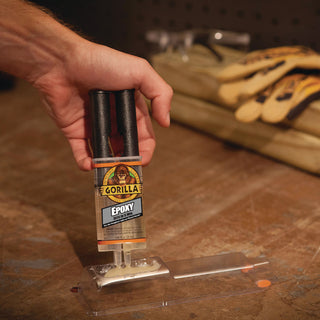 Gorilla Glue Epoxy Clear Glue - 0.85 oz - 1 Each - Clear