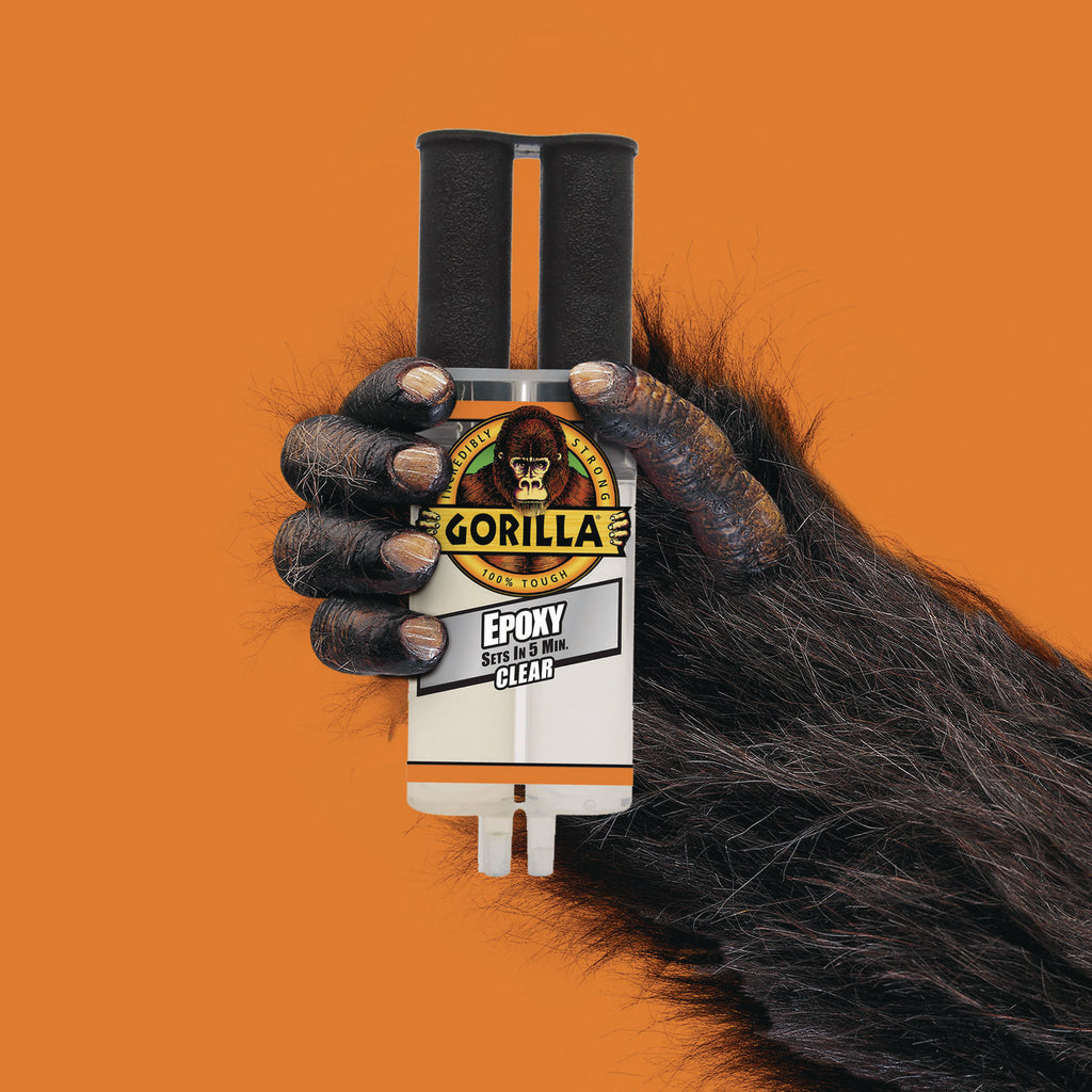 Gorilla Glue Epoxy Clear Glue - 0.85 oz - 1 Each - Clear