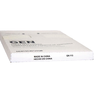 Quarter-Fold Toilet Seat Covers, 14.17 x 16.73, White, 5,000/Carton